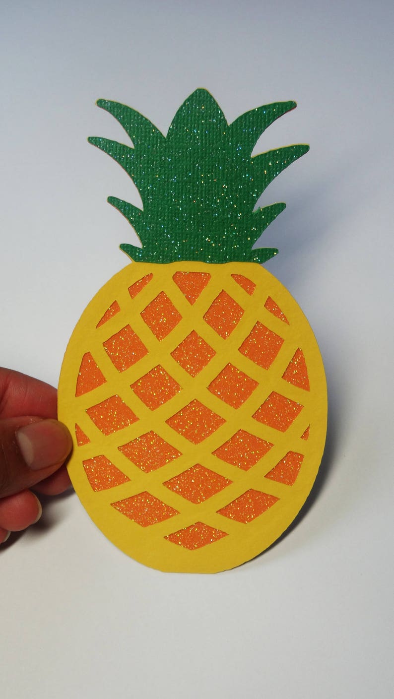 Ananas SVG Cut-bestand, SVG, DXF voor Cameo Silhouette, Cricut ontwerpruimte, digitale cut-bestanden afbeelding 1