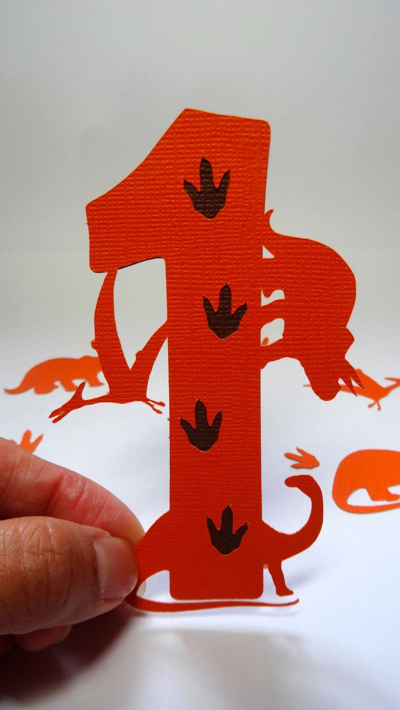 Download 1st Birthday Dinosaur SVG Cut File SVG DXF for Cameo | Etsy