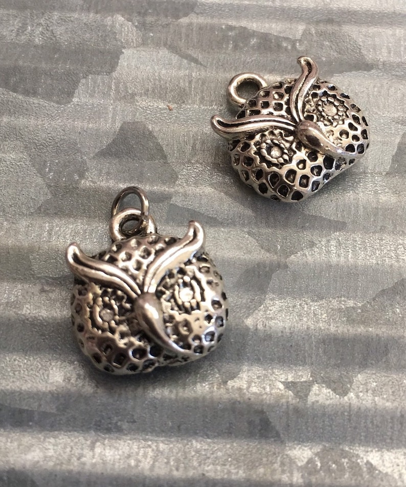 Charm Bracelets Owl Head Charms Jewelry Making Zipper Pull