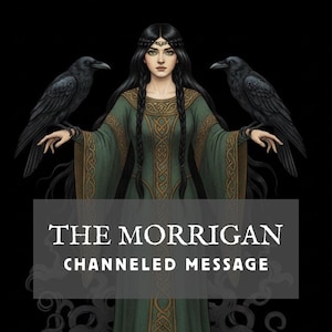 Mensaje canalizado de Morrigan / Lectura de tarot psíquica / Trabajo con la deidad