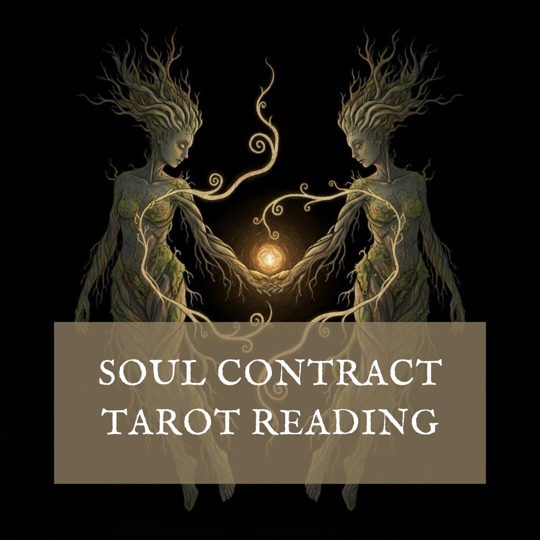 SAME DAY Soul Contract Tarot Reading Etsy