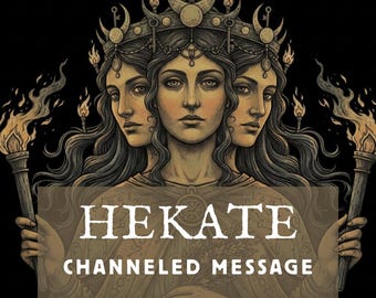 Channeled Message from Hekate | Psychic Tarot Reading | Deity Work