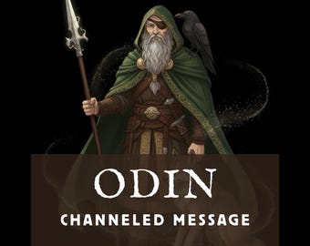 Channeled Message from Odin | Psychic Tarot Reading | Deity Work