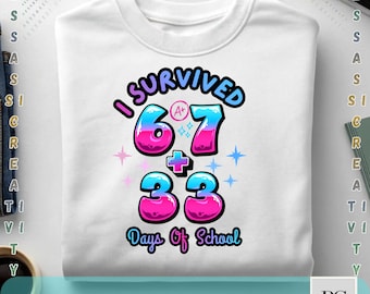 100 Days of School SVG PNG – Teacher Student Meme Design (Digital Download)
