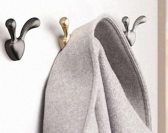 Golden Rabbit Hook,Nordic Wall Hooks Coat Hooks Bathroom Towel Hooks Kitchen Wall Hanging Porch Coat Hooks,