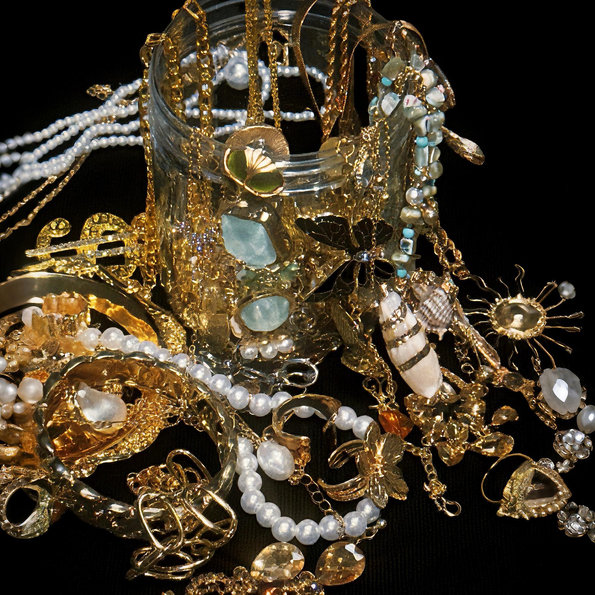 Mystery jewelry jar - Etsy 日本