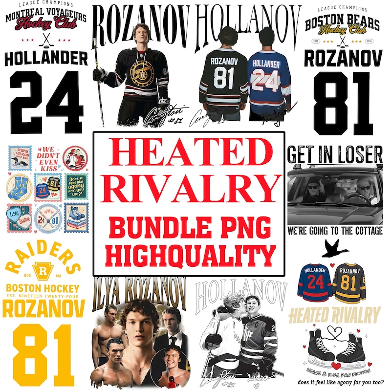 Fan Art Heated Rivalry - Etsy