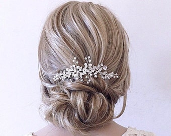 Bridal Hairpiece Grecian Bridal Hair Bridal Boho Hair Bridal Hair Comb Brass Bridal Hairpiece Bridal Hair Vine Bridal Olive Branch