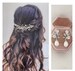Boho Wedding hair accessories bridal hair comb headpiece wedding hair piece bridal hair piece bridal hair accessory wedding hair vine bride 