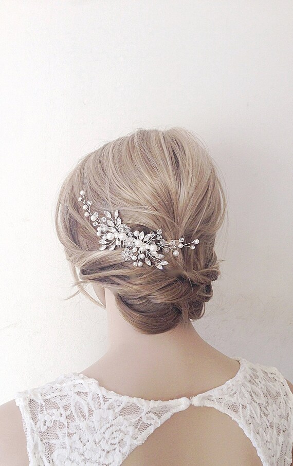 Bridal Hair Combbridal Hair Piecesbridal Hair Piecebridal Etsy