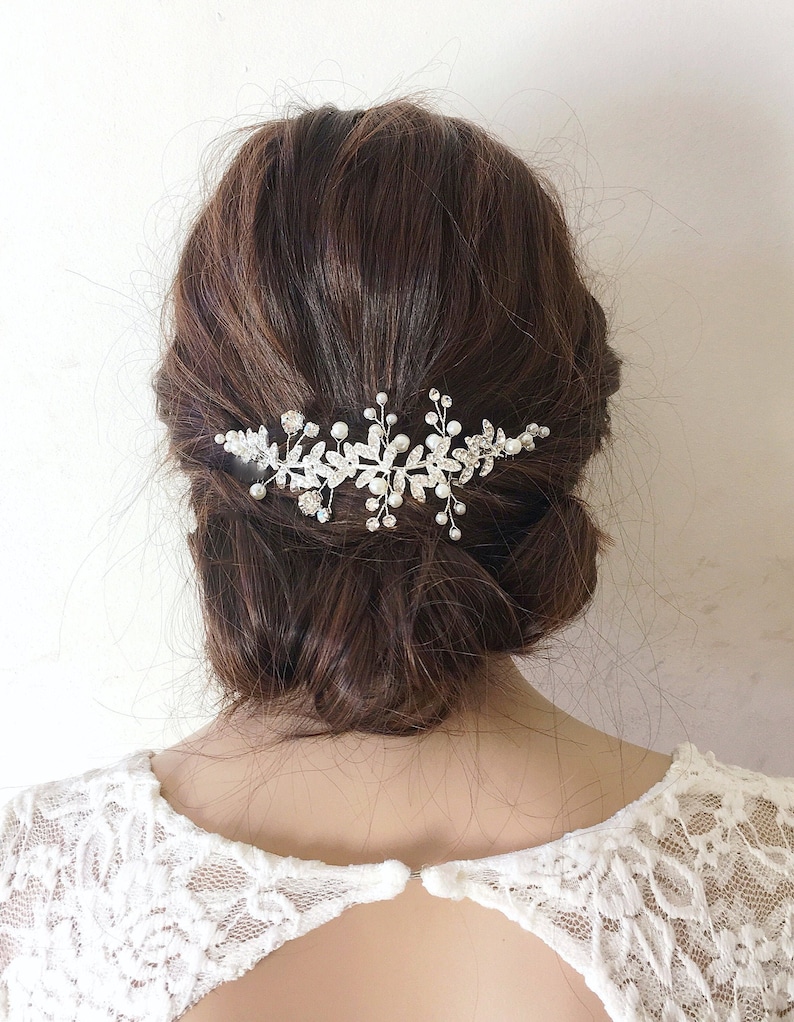 Bridal Hair Comb,Wedding Hair Comb,Crystal Hair Comb,Bridal Hair piece,Bridal Headpiece Pearl Hair Comb,wedding hair piece,bridal hair clip