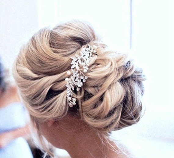 Bridal Hair Piece Wedding Hair Piece Wedding Hair Accessories Etsy
