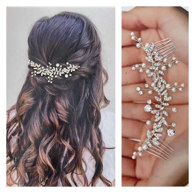 Bridal Hair Piece Wedding Hair Piece Wedding Hair Accessories Etsy