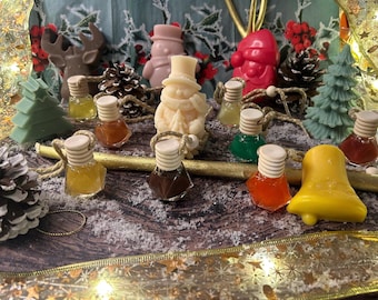 Diffuseur de voiture aux senteurs de Noël - base végétale et parfum de Grasse sans CMR