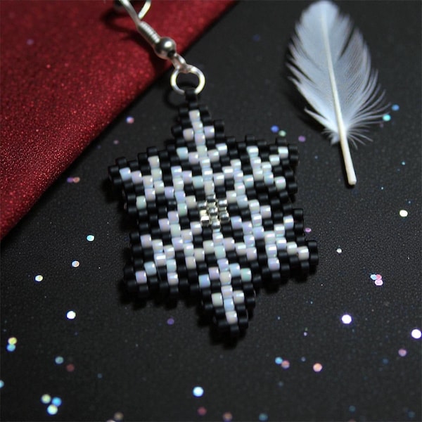 Beaded Snowflake Tutorial - Etsy
