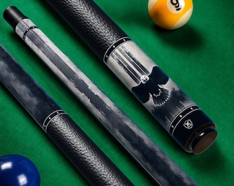 Preordena el taco de billar Black Shadow Eagle, el taco Dark Eagle, el taco Patriotic American Eagle, el taco de billar personalizado.