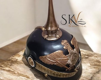 ドイツ プロイセン ピッケルハウベ ヘルメット、大人用帝国将校用