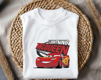 Lightning McQueen Shirt, Cars Movie Racing Tee, Disney Style Tshirt, Cool Race Car Shirt, Pixar 95 Speed Tee, Retro Racer Tshirt