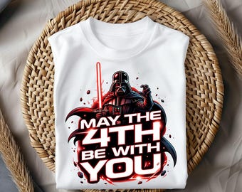 May The 4th Be With You Shirt, Darth Vader Shirt, Star Wars May 4th Tee, Sith Lord Shirt, Sci Fi Graphic Tee, Star Wars Fan Gift