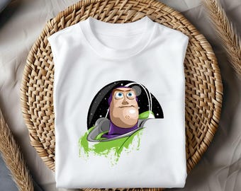 Buzz Lightyear Shirt, Toy Story Space Ranger Tee, To Infinity Tshirt, Retro Space Hero Shirt, Pixar Cartoon Tee, Adventure Galaxy Tshirt