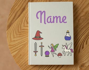 Diario de fantasía personalizado: ¡Deja volar tu imaginación con diseños personalizados!