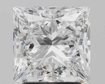 Princess Cut Lab Grown Diamond, Eco Friendly Loose Stone