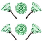 Blue Crystal Knobs