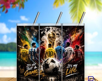 Diseño PNG para vaso térmico del Mundial 2026 / 20 oz (delgado) / Descarga digital / 300 DPI