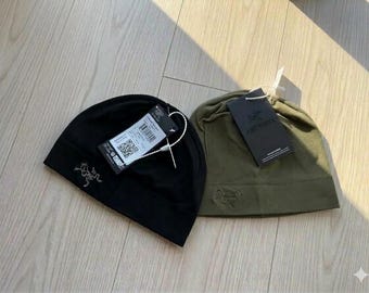 Vintage Style Arc Rho Beanie Hat, Acrylic Knit Neck Gaiter Set  Rho Toque Winter Beanie Hat  Knit Beanie - Outdoor Skiing Winter Running Hat