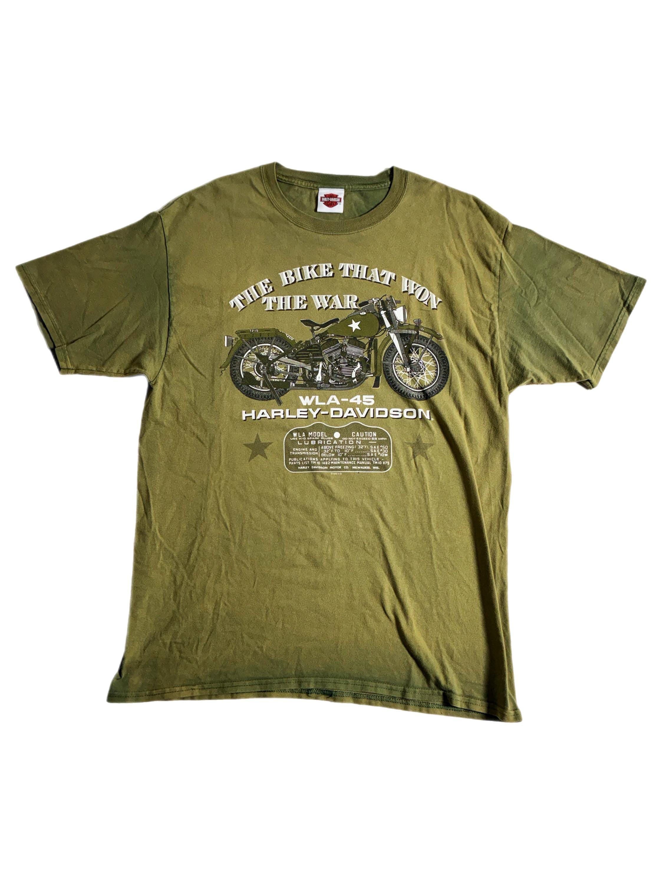 Harley Davidson Hanes Beefy T Shirt - Etsy