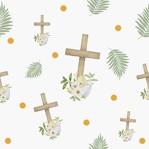 Easter Religious Digital Paper Pack | Christian Easter Seamless Patterns | Junk Journal Kit