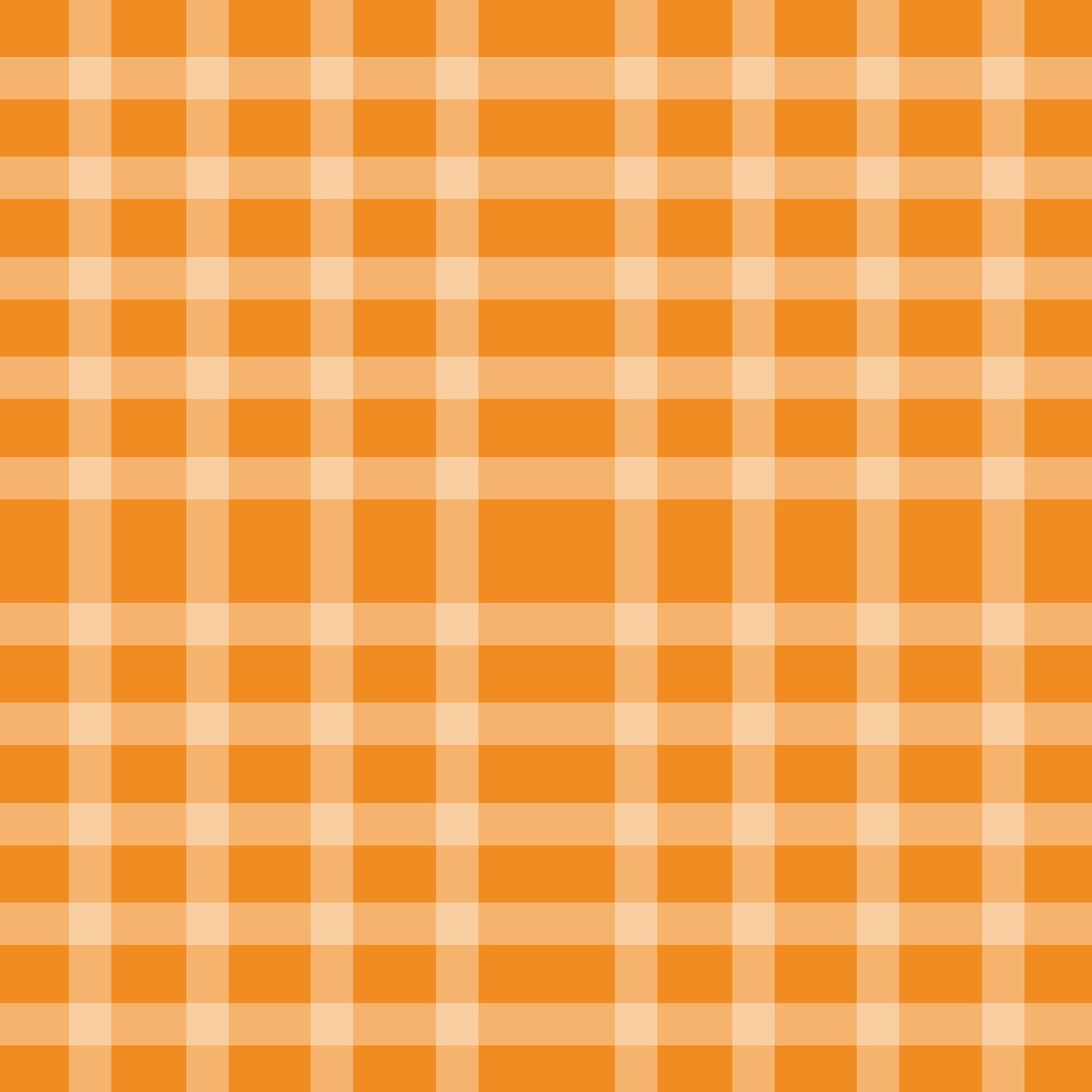 Orange Plaid Digital Paper Pack: Gingham Scrapbooking (digital Download ...