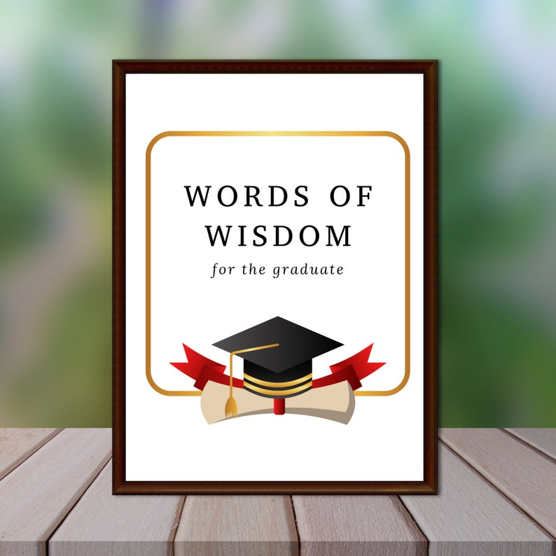 Class of 2024 Graduation Table Signs Printable Grad Party Signs Instant ...