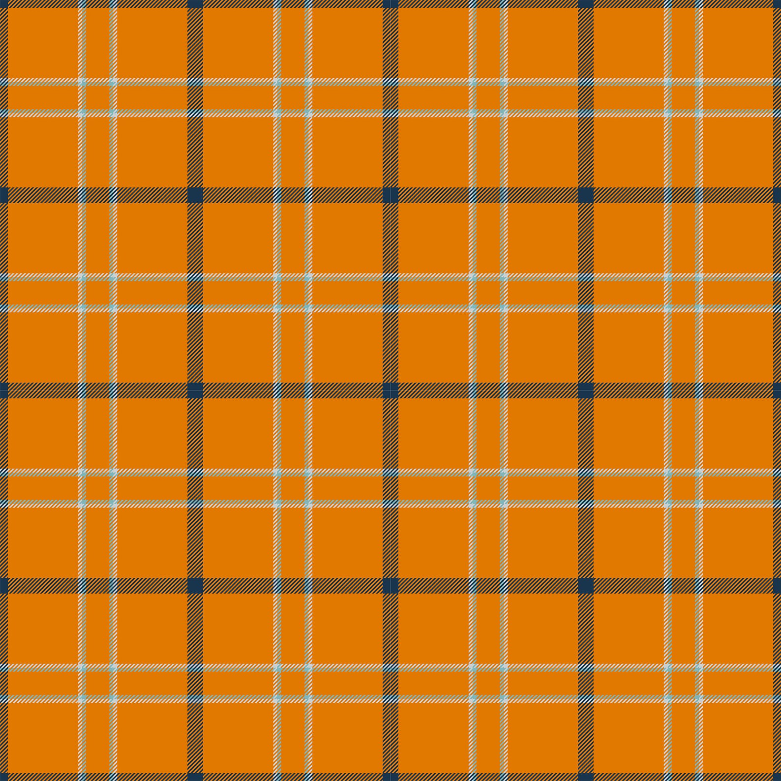 Orange Plaid Digital Paper Pack: Gingham Scrapbooking (digital Download ...