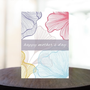 Tarjeta imprimible del Día de la Madre 5x7 Tarjeta imprimible Descarga digital Tarjetas de felicitación