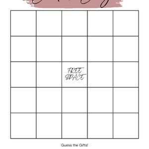 Printable Bridal Shower Games Instant Download Bridal Party Games Bride ...
