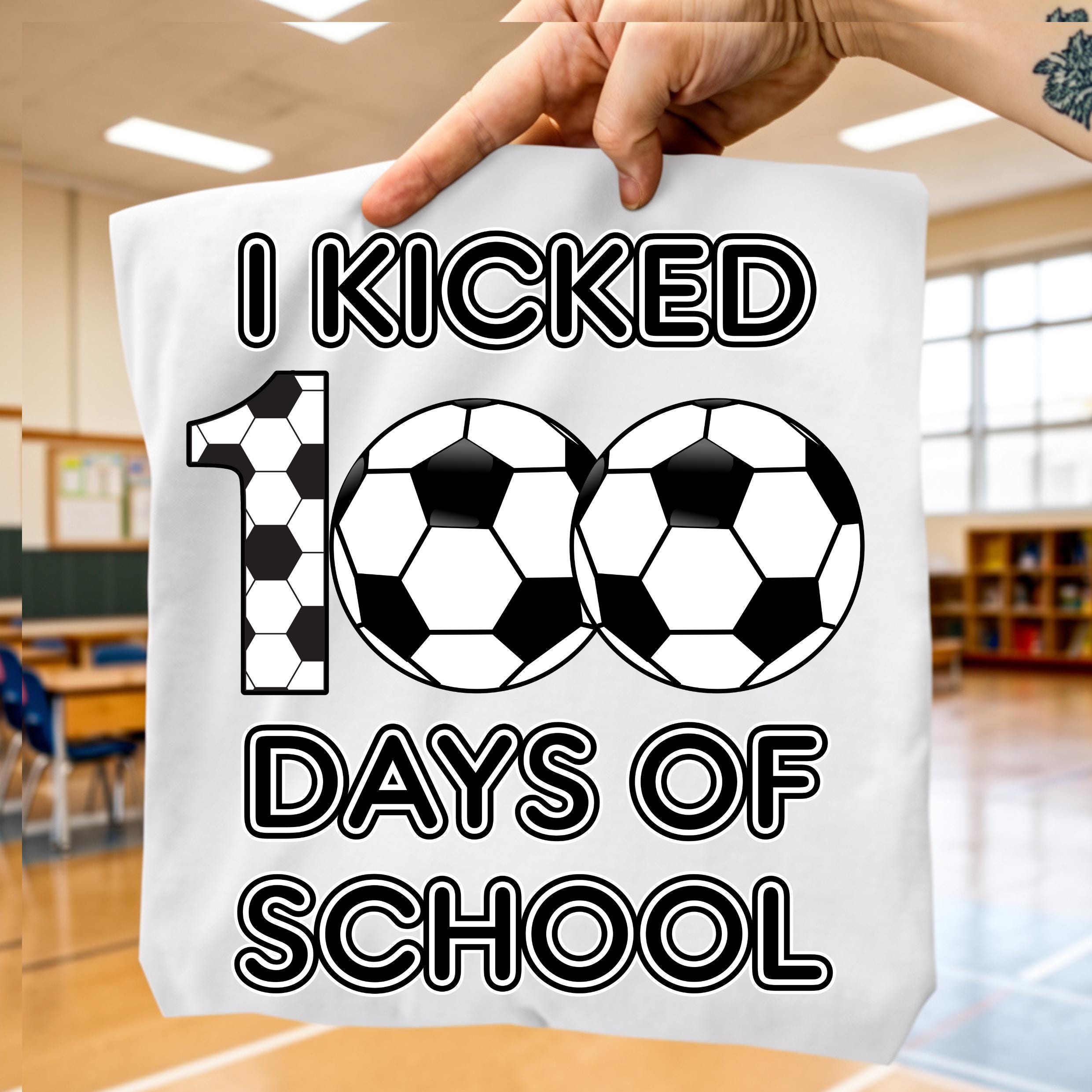 100 Days of School PNG Bundle, Sports 100th Day School Shirt Design ...