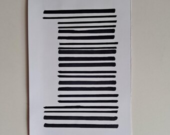 Postkarte Rosa
