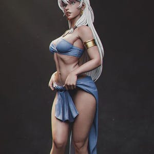 Kida - Atlantis - Resin Statue - Display Figurine - Unpainted