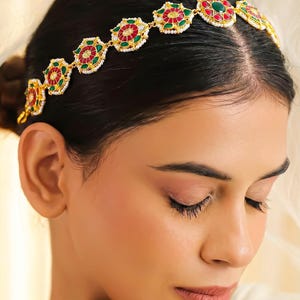 Floral Matha Patti - Etsy