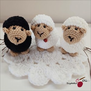 Easter Lamb Crochet Pattern Amigurumi Lamb PDF Beginner Friendly Easter Decoration Polish English Toy Little Cute SheepTutorial Instruction