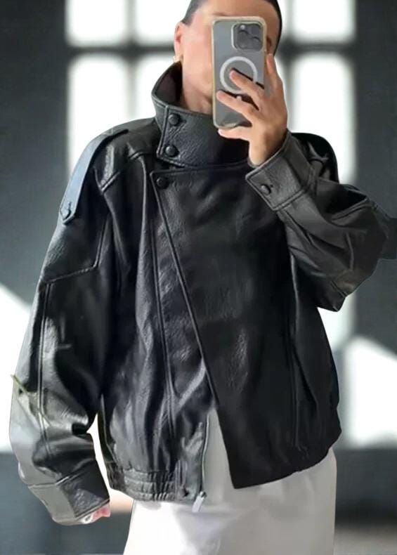 Faux leather jacket - Etsy 日本