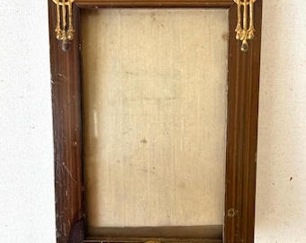 Marco antiguo ART NOUVEAU (12 cm x 8 cm)