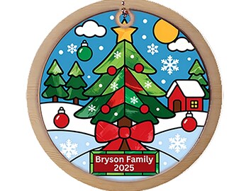 15 adornos navideños variados: 3 con efecto vitral + 12 estrellas de madera (1 o 2 personalizadas)