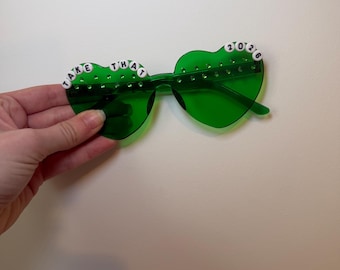 Take That 2026 Tour Heart Sunglasses – Custom Concert Accessory