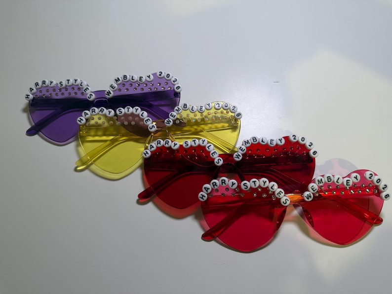 Harry Styles 2026 Tour Heart Sunglasses image 2