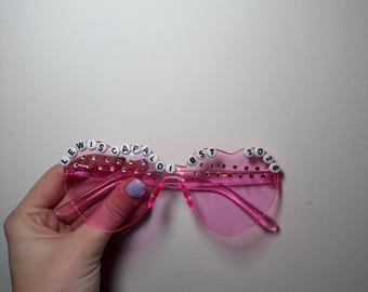 Lewis Capaldi BST/Summer 2026 Heart Sunglasses