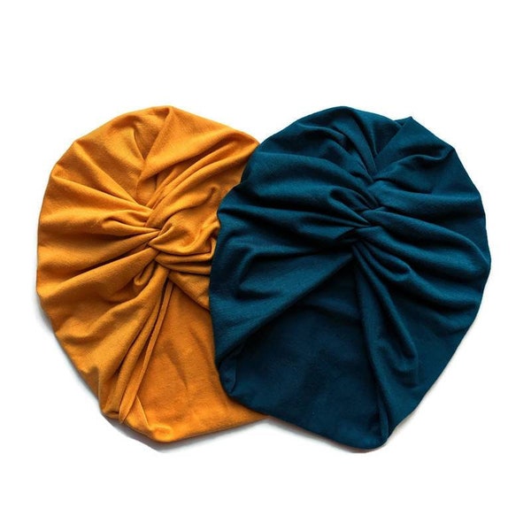 Sombrero de turbante CLÁSICO / Mujeres de turbante / Turbante bebé / Turbante de niñas / Turbante de niña / Turbante / Chemo Headwear / Headwrap