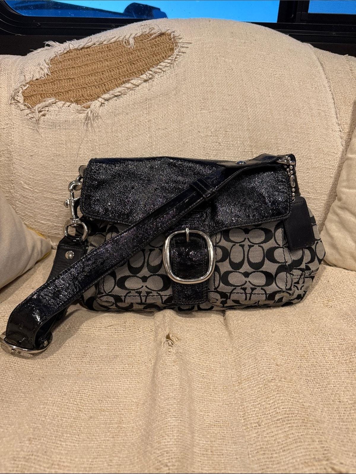 Coach Signature Soho Bag - Etsy Canada