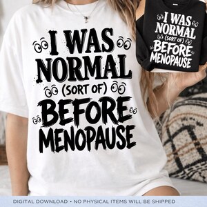 Grappige menopauze humor 3PNG SVG: opvliegers en geen geduld Sassy Quote png Sarcastic Aging Mood Lifestyle Design (digitale download)